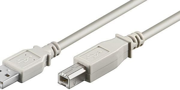 USB2.0 A-B 1m M-M grey