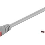 U/UTP CAT6 1M Grey 10 Pack 1 pcs. = 10 pcs. in one bag Box 26 (x10) pcs, AWG 26, PVC