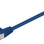 F/UTP CAT6 3m Blue PVC Outer Shield : Foil screening 4x2xAWG 27 CCA