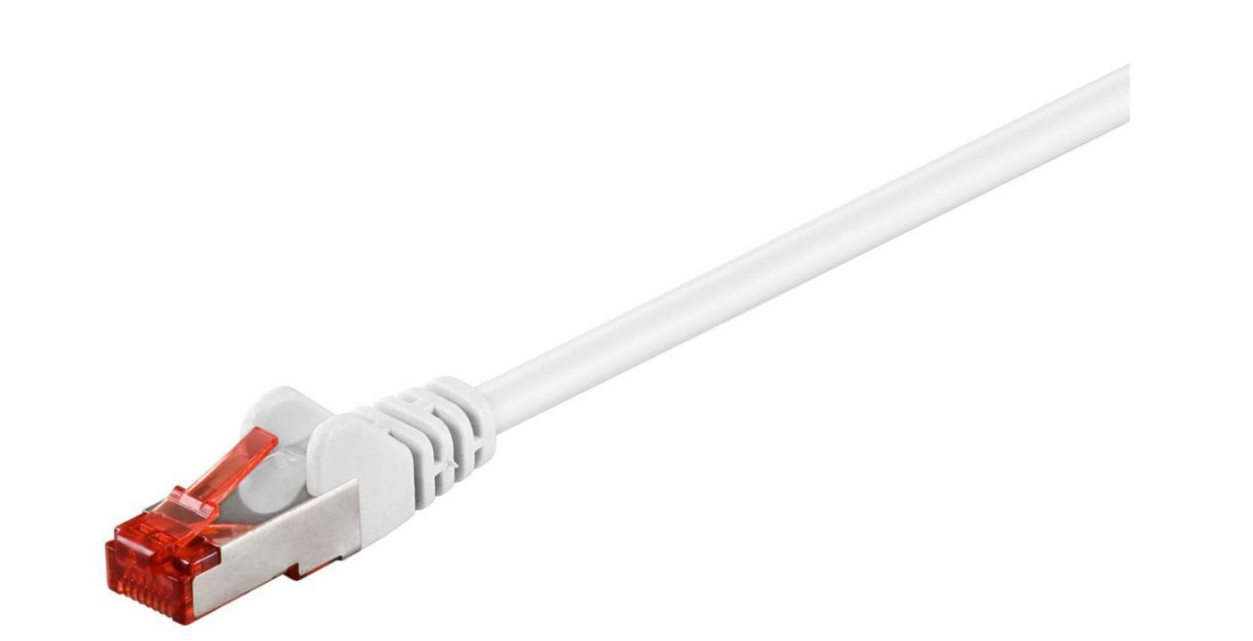 Img_25937151.jpg F/UTP CAT6 0.25m White PVC Outer Shield : Foil screening 4x2xAWG 27 CCA - Image 1