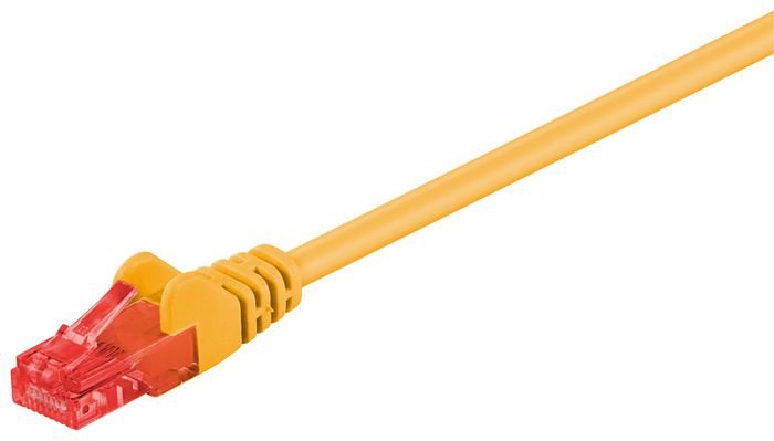 Img_25937173-1 U/UTP CAT6 1M Yellow PVC Unshielded Network Cable, PVC, 4x2xAWG 26 CCA - Image 1