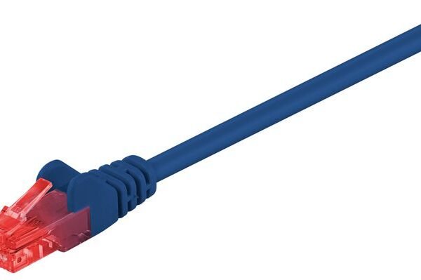 U/UTP CAT6 3M Blue PVC Unshielded Network Cable, PVC, 4x2xAWG 26 CCA