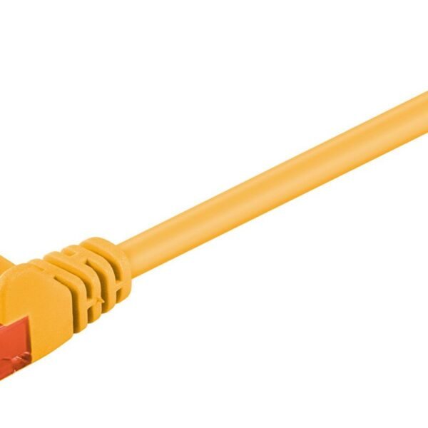 U/UTP CAT6 0.5M Yellow PVC Unshielded Network Cable, PVC, 4x2xAWG 26 CCA