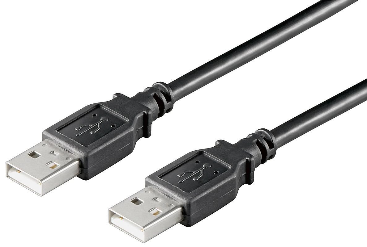 Img_25937330.jpg USB2.0 A-A 3m M-M, Black Hi-Speed cable 150pcs/box - Image 1