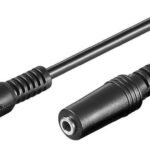 Audio Extension. Cable, 2m 3.5mm Minijack Extension Cable
