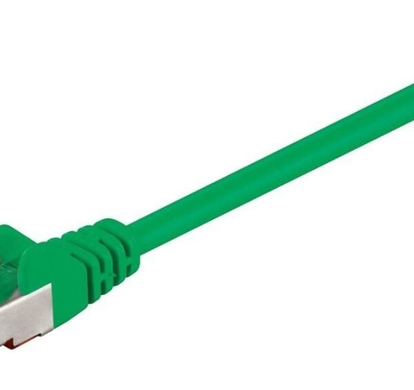 F/UTP CAT6 3m Green PVC Outer Shield : Foil screening 4x2xAWG 27 CCA