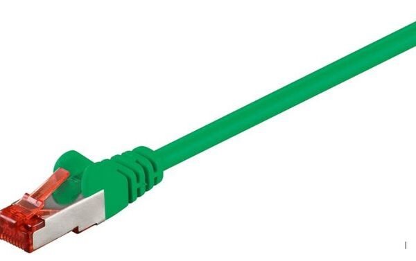 F/UTP CAT6 5m Green PVC Outer Shield : Foil screening 4x2xAWG 27 CCA