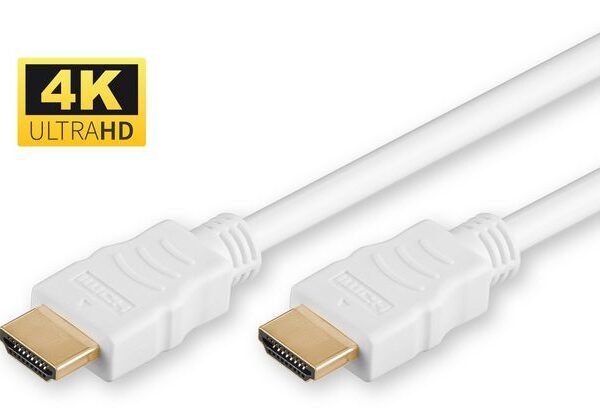 Microconnect HDMI High Speed cable, 2m, White