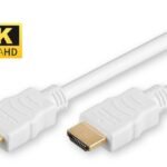 HDMI High Speed cable, 3m,  White High Speed HDMI with  Ethernet 1920x1080p