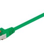 S/FTP CAT6 0.15m Green LSZH PiMF (Pairs in metal foil)  4x2xAWG 27, CU