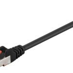 S/FTP CAT6 0.15m Black LSZH PiMF (Pairs in metal foil)  4x2xAWG 27, CU