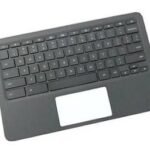 TOP COVER W/KB TP SR UK L92224-031, Housing base +  keyboard, UK English, HP, ChromeBook 11A G6
