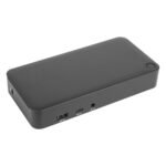 USB-C Dual 4K dock with 65PD,  Black, ABS DOCK310EUZ, Wired,  USB 3.2 Gen 1 (3.1 Gen 1) Type-C, 65 W, 3.5 mm, 10,100,1000 Mbit/s, Black