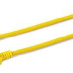 U/UTP CAT6 0.15M Yellow Slim,  Unshielded Network Cable,  PVC, 4x2xAWG 30/7 CU, OD : 3.6mm V-UTP60015Y-SLIM, 0.15 m, Cat6, U/UTP (UTP),