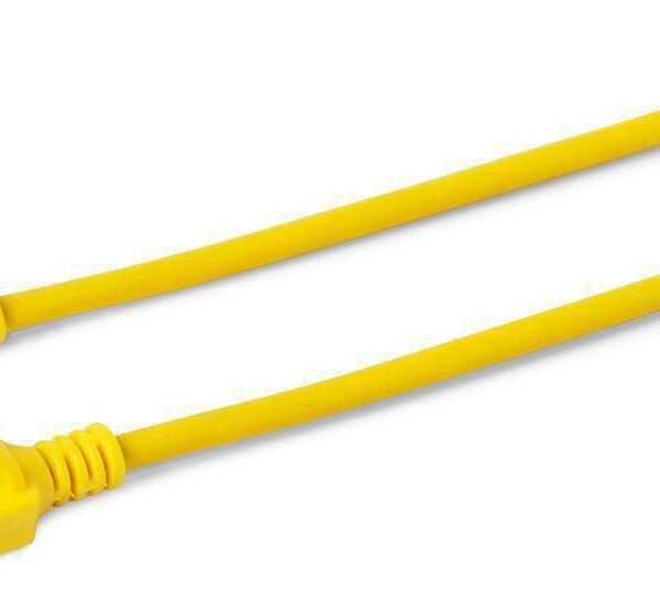 U/UTP CAT6 0.15M Yellow Slim,  Unshielded Network Cable,  PVC, 4x2xAWG 30/7 CU, OD : 3.6mm V-UTP60015Y-SLIM, 0.15 m, Cat6, U/UTP (UTP),