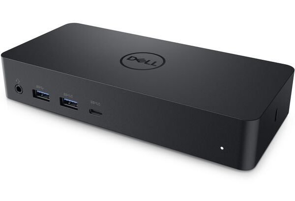 Universal Dock - D6000 -  Docking station D6000, Wired,  USB 3.2 Gen 1 (3.1 Gen 1) Type-C, 10,100,1000 Mbit/s, Black, 3840 x 2160