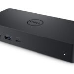 Universal Dock - D6000 -  Docking station D6000, Wired,  USB 3.2 Gen 1 (3.1 Gen 1) Type-C, 10,100,1000 Mbit/s, Black, 3840 x 2160