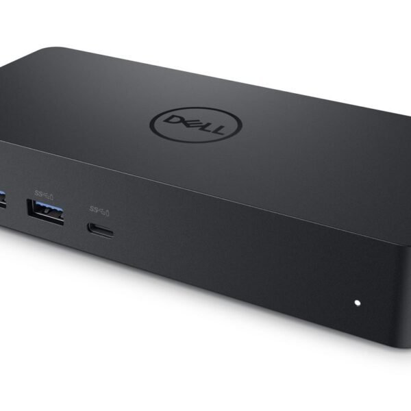 Universal Dock - D6000 -  Docking station D6000, Wired,  USB 3.2 Gen 1 (3.1 Gen 1) Type-C, 10,100,1000 Mbit/s, Black, 3840 x 2160
