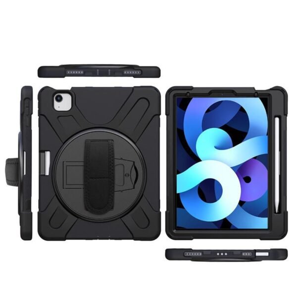 iPad Air 11 2026/2025/2024  AUSTIN Defender Case without  built-in screen protector. Black
