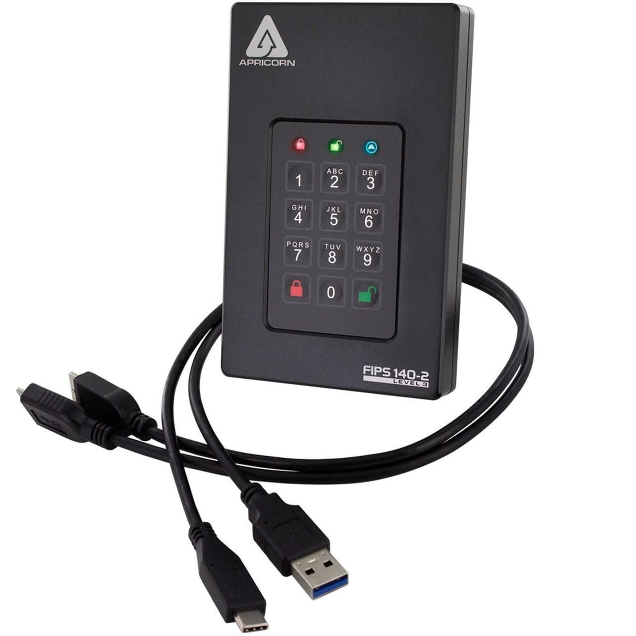 Img_26113757.jpg 2TB Fotress L3 **New Retail** FIPS 140-2 Level 3,USB3.0Type A + C - Image 1