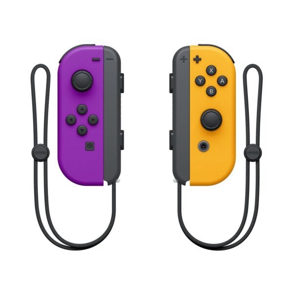 Joy-Con (Pair) Neon Purple/  Neon Orange - Gamepad -   Switch Joy-Con, Gamepad, Nintendo Switch, Analogue / Digital, D-pad, Wireless,
