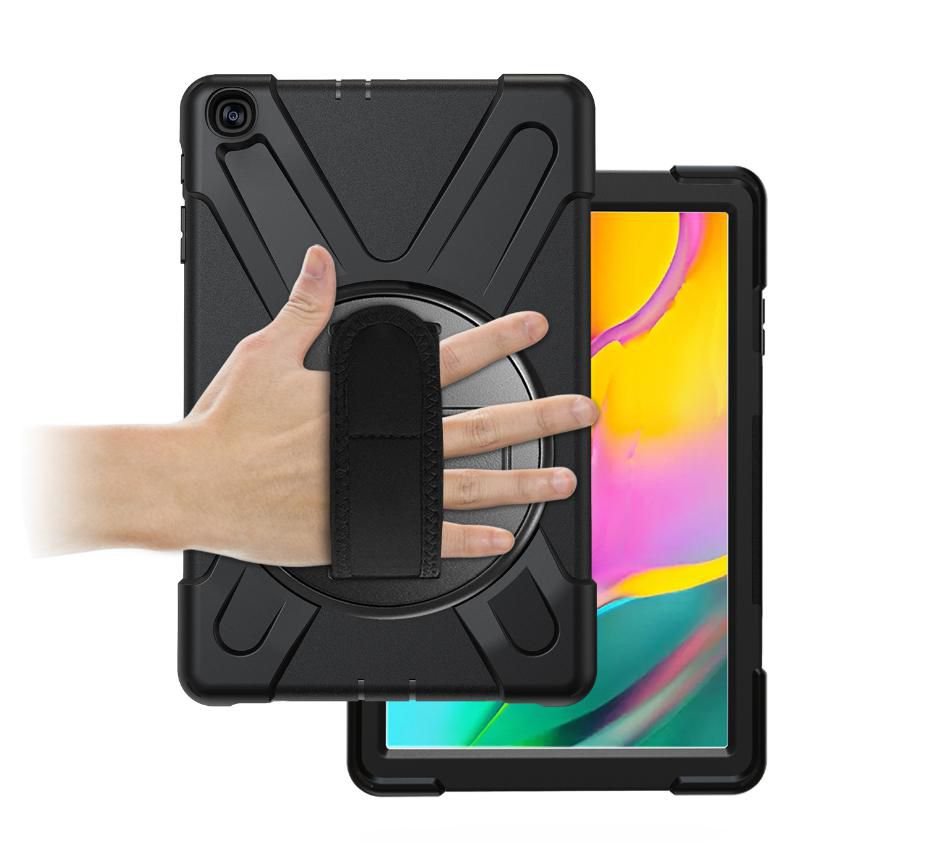 Img_26214760.jpg Galaxy Tab A 10.1 2019 AUSTIN Defender without built-in screen protector. Black - Image 1