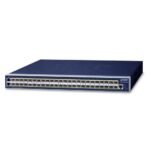 L3 46-Port 100/1000BASE-X SFP  + 2-Port Gigabit TP/SFP combo  + 4-Port 10G SFP+ Managed Switch W/ 48V Redundant Power GS-6320-46S2C4XR,