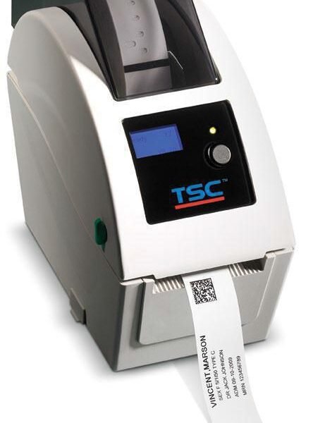 TDP-225W Wristband, 203dpi,  Ethernet, USB, Up to 6.5  outer diameter, 1 to 1.5inch core