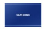 Portable SSD T7 1000 GB Blue Portable SSD T7, 1000 GB, USB  Type-C, 3.2 Gen 2 (3.1 Gen 2), 1050 MB/s, Password protection, Blue