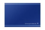 Portable SSD T7 1000 GB Blue Portable SSD T7, 1000 GB, USB  Type-C, 3.2 Gen 2 (3.1 Gen 2), 1050 MB/s, Password protection, Blue - Image 4