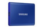 Portable SSD T7 2000 GB Blue Portable SSD T7, 2000 GB, USB  Type-C, 3.2 Gen 2 (3.1 Gen 2), 1050 MB/s, Password protection, Blue - Image 2