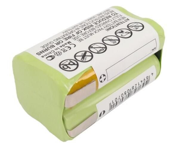 Battery for Makita PowerTool  9.60Wh Ni-Mh 4.8V 2000mAh  Green 9,6Wh Ni-Mh 4.8V 2000mAh Green, 6722D, 6722DW, 6723DW