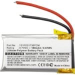 Battery 0.67Wh Li-Pol 3.7V  180mAh Black for Wireless  Headset 0.6Wh Li-Pol 3.7V 180mAh Black, for Gn GN9330, Netcom