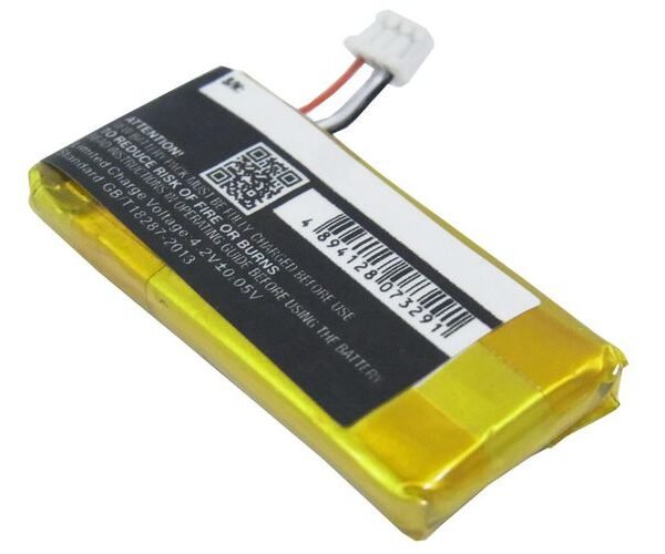 Battery 0.67Wh Li-Pol 3.7V  180mAh Black for Wireless  Headset 0.6Wh Li-Pol 3.7V 180mAh Black, for Sennheiser D10, DW