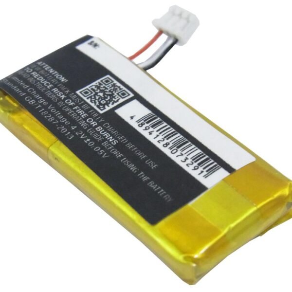 Battery 0.67Wh Li-Pol 3.7V  180mAh Black for Wireless  Headset 0.6Wh Li-Pol 3.7V 180mAh Black, for Sennheiser D10, DW