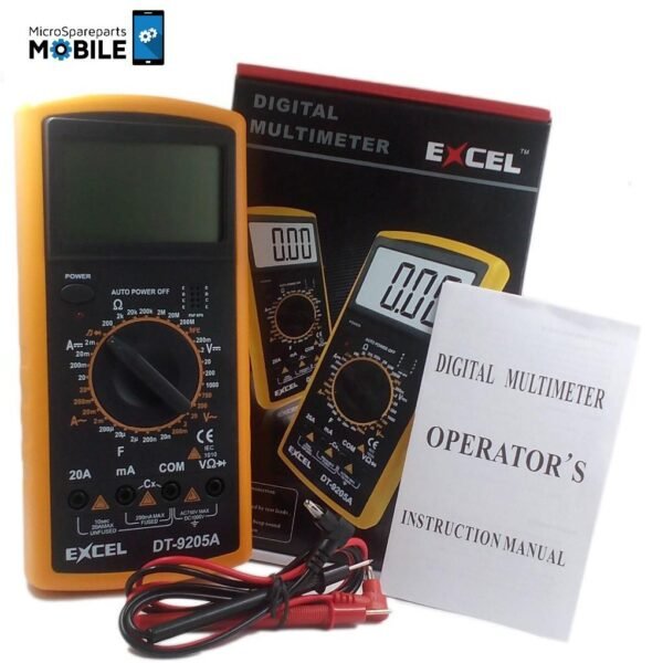 Multimeter - AC/DC/A LCD Digital Multimeter DC Voltage200mV~1000V & AC Voltage200mV~750V