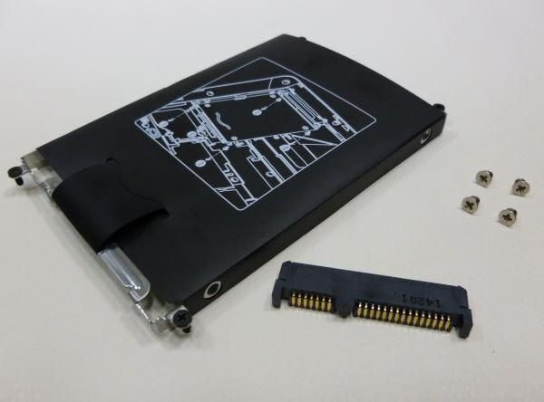 Hdd caddy and connector HP Elitebook 820 G1, 820 G2 720 G1, 720 G2, 725 G2, 240 G3 etc