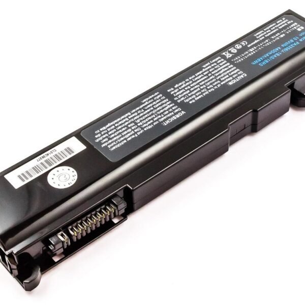 Laptop Battery for Toshiba  47.52Wh 10.8V 4400mAh 48Wh 6  Cell Li-ion 10.8V 4.4Ah Black, P000495850