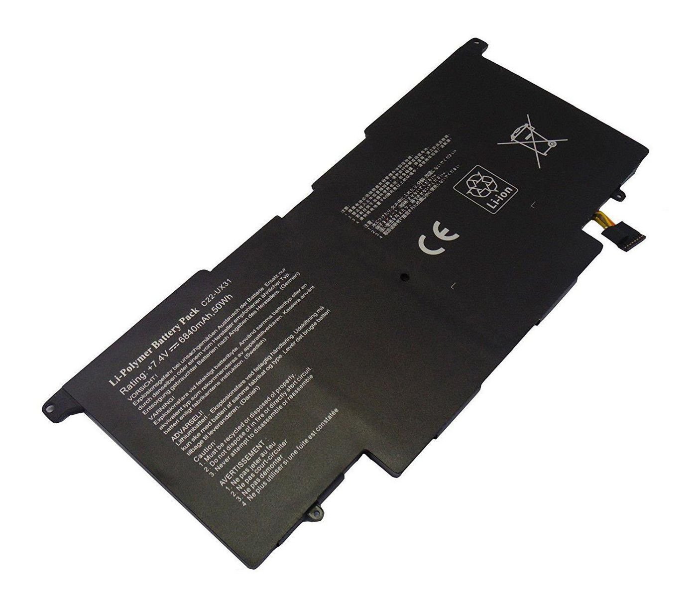 Img_26305427.jpg Laptop Battery for Asus 50.62Wh 7.4V 6840mAh 50Wh 6 Cell Li-ion 7.4V 6.8Ah Zenbook Ux31 Ux31A Ux31E - Image 1