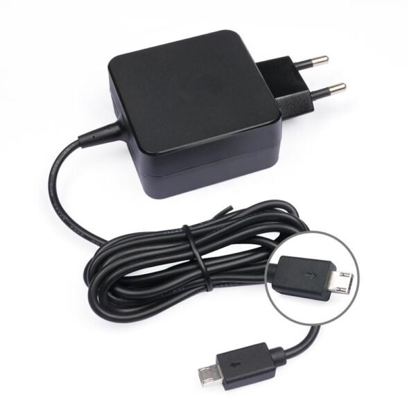Power Adapter for Asus 24W 12V 2A Plug:Micro-USB (sq) EU Wall