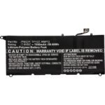 Laptop Battery for Dell  46.36Wh 7.6V 6100mAh 46Wh  Li-Pol 7.6V 6100mAh Black, XPS 13 9360, XPS 13 9360-D1605G