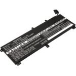Laptop Battery for Dell 60Wh  11.1V 5400mAh 60Wh Li-Pol  11.1V 5400mAh Black, Precision M3800, XPS 15 9530