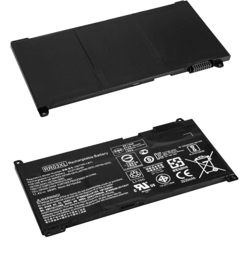 Img_26307783.jpg Laptop Battery for HP 45.60Wh 11.4V 4000mAh 48Wh 4 Cell Li-ion 11.4V 3.9Ah - Image 1