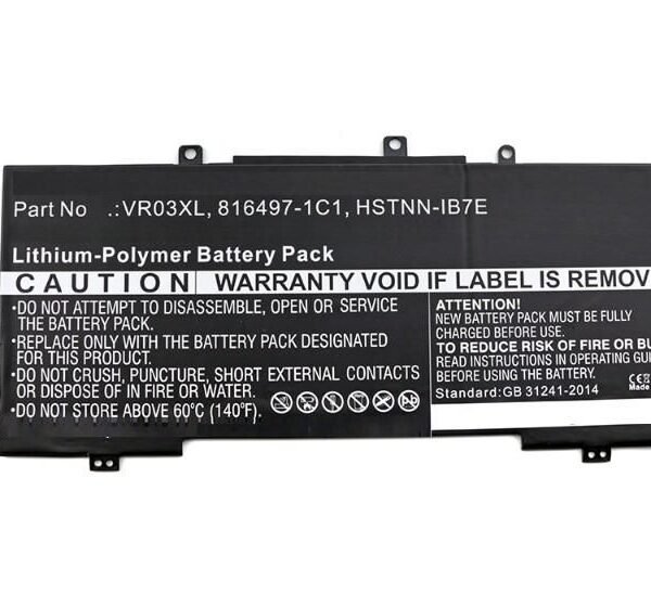 Laptop Battery for HP 33.06Wh  11.4V 2900mAh 33Wh Li-Pol  11.4V 2900mAh Black, Envy 13-D046TU, Envy 13-D051TU, Pavilion 13-D, Pavilion