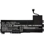 Laptop Battery for HP 82.00Wh  11.4V 7200mAh 82Wh Li-Pol  11.4V 7200mAh Black, ZBook 15 G3, ZBook 17 G3