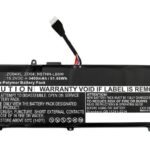 Laptop Battery for HP 51.68Wh  15.2V 3400mAh 52Wh Li-Pol  15.2V 3400mAh Black, Zbook Studio G3