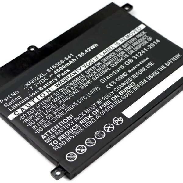 Laptop Battery for HP 35.42Wh  7.7V 4600mAh 35Wh Li-ion 7.7V  4600mAh Black, Pavilion 11M, Pavilion 11M-AD000, Pavilion 11M-AD013DX