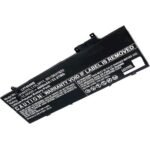 Laptop Battery for Lenovo  53.71Wh 11.55V 4650mAh 53Wh  Li-Pol 11.58V 4600mAh Black, ThinkPad T480s, ThinkPad T480s 20L7002LCD,