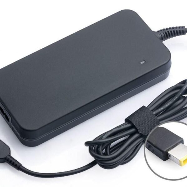 Gaming Adapter for Lenovo 170W 20V 8.5A Plug:Square  Including EU Power Cord for Lenovo ThinkPad T440p, T540p