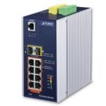 P30 DIN-rail Industrial L3 8P 10/100/1000T 802.3bt PoE + 2-port 100/1000X SFP Full Managed Switch